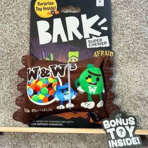 Bark Super Chewer W&W's Milk Chocolick Dog Toy Medium 20-50lb Rip Hidden Toy